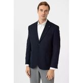 Lacivert Regular Fit Sivri Yaka 4 Drop Ceket