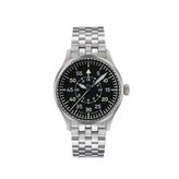Laco Flieger Karlsruhe Pro Çelik Erkek Kol Saati - Gümüş