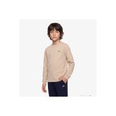 Lacoste Çocuk Uzun Kollu Bisiklet Yaka Bej T-Shirt