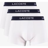 Lacoste Erkek Baskılı 3'lü Beyaz Boxer5H1291T001 - M