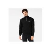 Lacoste Erkek Classic Fit Yarım Fermuarlı Siyah Sweatshirt