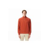 Lacoste Erkek Classic Fit Yarım Fermuarlı Turuncu Sweatshirt