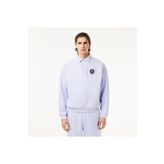 Lacoste Erkek Loose Fit Polo Yaka Mavi Sweatshirt
