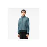 Lacoste Erkek Regular Fit Fermuarlı Monogram Yeşil Sweatshirt