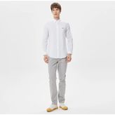 Lacoste Erkek Regular Fit Oxford Gömlek - Beyaz - 2XL