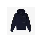 Lacoste Erkek Relaxed Fit Kapüşonlu Lacivert Sweatshirt
