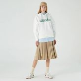 Lacoste Kadın Loose Fit Baskılı Bej Etek - 34