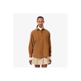 Lacoste Kadın Oversize Fit Kahverengi Gömlek