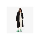 Lacoste Kadın Oversize Fit Kapüşonlu Siyah Trençkot