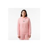 Lacoste Kadın Polo Yaka Pembe Sweatshirt