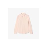 Lacoste Kadın Regular Fit Açık Pembe Oxford Gömlek