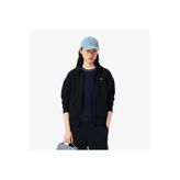 Lacoste Kadın Regular Fit Fermuarlı Lacivert Sweatshirt