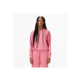 Lacoste Kadın Relaxed Fit Bisiklet Yaka Pembe Sweatshirt
