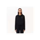 Lacoste Kadın Relaxed Fit Kapüşonlu Siyah Sweatshirt