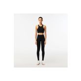 Lacoste Kadın Slim Fit Baskılı Siyah Tayt