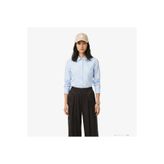 Lacoste Kadın Slim Fit Mavi Gömlek