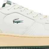 Lacoste L001 Set Hakiki Deri Erkek Krem Sneaker