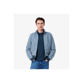 Lacoste Regular Fit Monogram Erkek Mavi Sweatshirt
