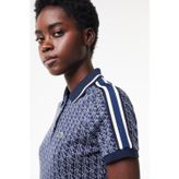 Lacoste Slim Fit Polo T-Shirt Kadın Polo Yaka Tişört Lacivert