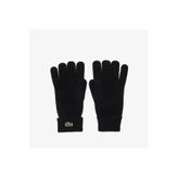 Lacoste Unisex Yün Siyah Eldiven