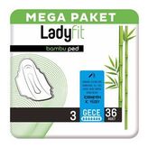 Ladyfit Bambu Ped Mega Gece 36 Ped