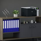 Lagomood İrony Maxi Ofis Dolabı, Antrasit Ceviz