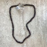Lal Granat Taşı Kolye