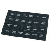 Lalizas 24 Parça Switch Paneller Sticker Seti