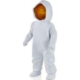 La'Medore Ghost 13.5x8x30 cm Child White Gold Decor