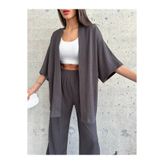 LAMİFUSTORE Bürümcük Kimono Takım