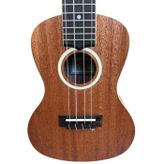 Lanikai, 4-String Ukulele, Siyah, Krom (LU21-C)