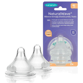 Lansinoh Natural Wave 2'li Orta Akış Biberon Emziği