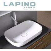Lapino Premium 60 cm Çanak Lavabo - Beyaz