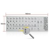 LAPTOPLAR İÇİN TÜRKÇE (Q) KLAVYE STİCKER GRİ