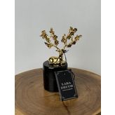 Lara Decor Gold Oturan Geyik Heykel