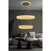 Lara Modern Sarkıt LED Avize - 1 - Krom