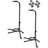Lastvoice Gtr-01x 2li Set Enstrüman Bağlama Gitar Standı Sehpası + 10 Pena)