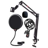 Lastvoice NB39PSMX Shock Mount Pop Filter Sünger Mikrofon Standı