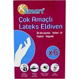 Latex Eldiven 6 Adet