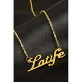 Latife isimli kolye (Kişiye Özel)