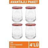 Lav Tasty Kavanoz 550 Cc 4'lü