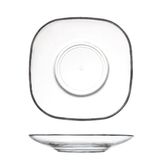 Lav ZEN277 6'lı Cam Çay Tabağı Seti