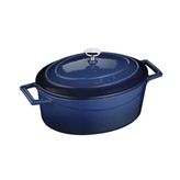 Lava Oval Tencere - Çap(Ø)25 cm. Mavi