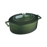 Lava Oval Tencere - Çap(Ø)29 cm. Yeşil