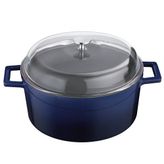 Lava Yuvarlak Tencere -Çap(Ø)24 Cm. Mavi