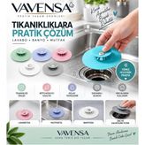 Lavabo Gider Tıkacı Süzgeçli Gider Kapağı Saç ve Atık Tutucu Banyo Mutfak