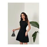 LAVİA BUTİK Kolsuz Mini Elbise