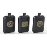 Lavly Paslanmaz Çelik Kabartmalı 6 Oz Matara Tekli Set