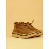 Layki Luxor Kadın Dolgulu Kışlık Taba Sneaker Bot