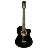 Lc 3900 Ceq Bk Elektro Klasik Gitar
